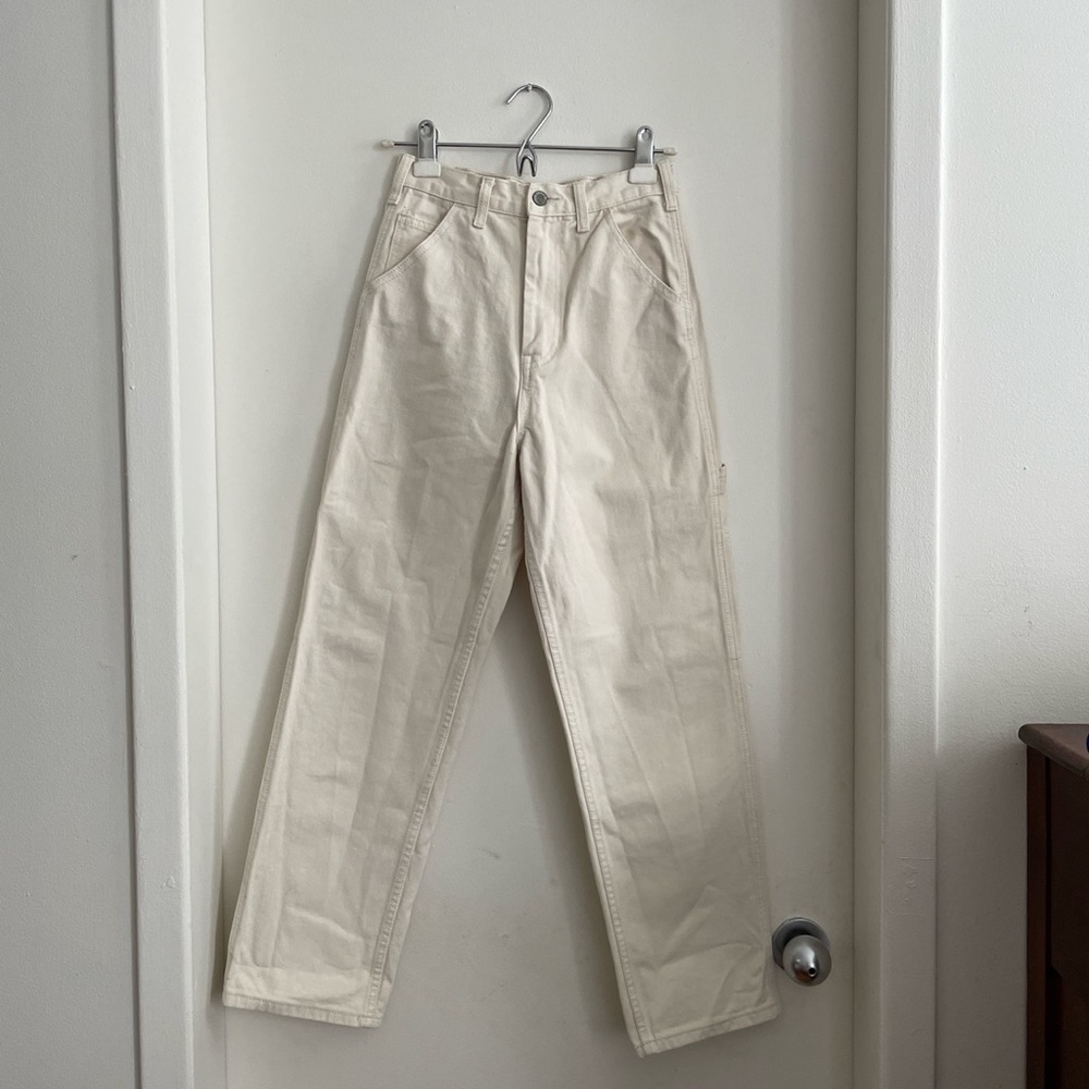 Off white carpenter high waisted pants